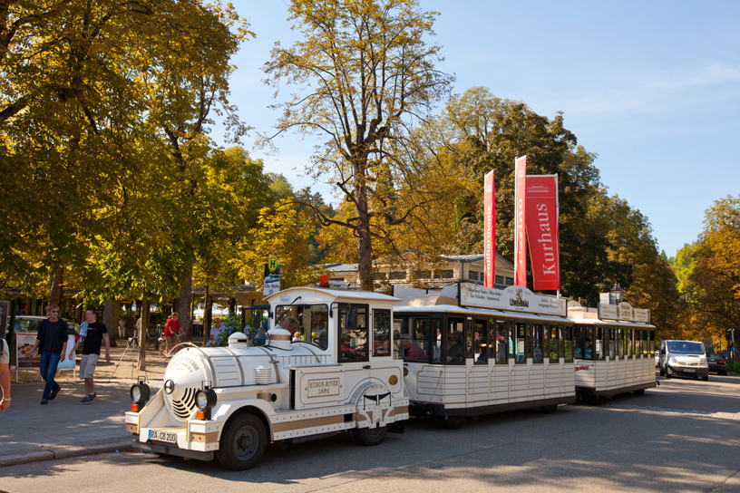 Bimmelbahn in Baden-Baden nutzen.